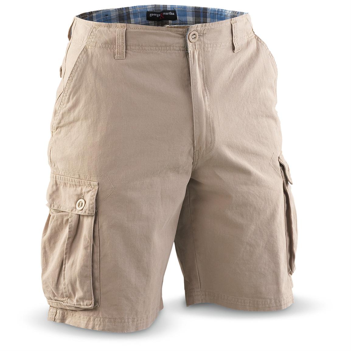 george khaki shorts