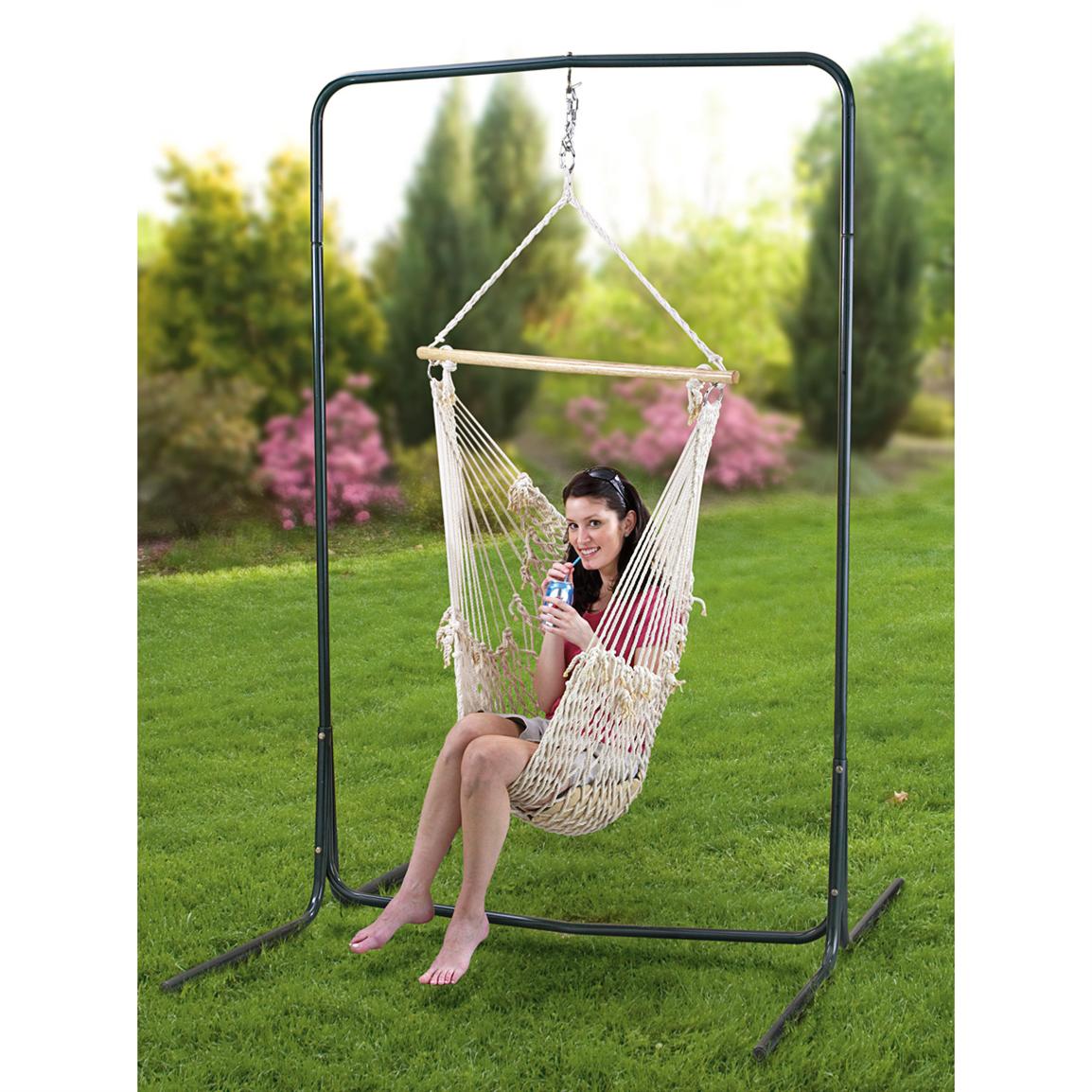 Texsport® Deluxe Hammock Chair / Stand 172770, Camping