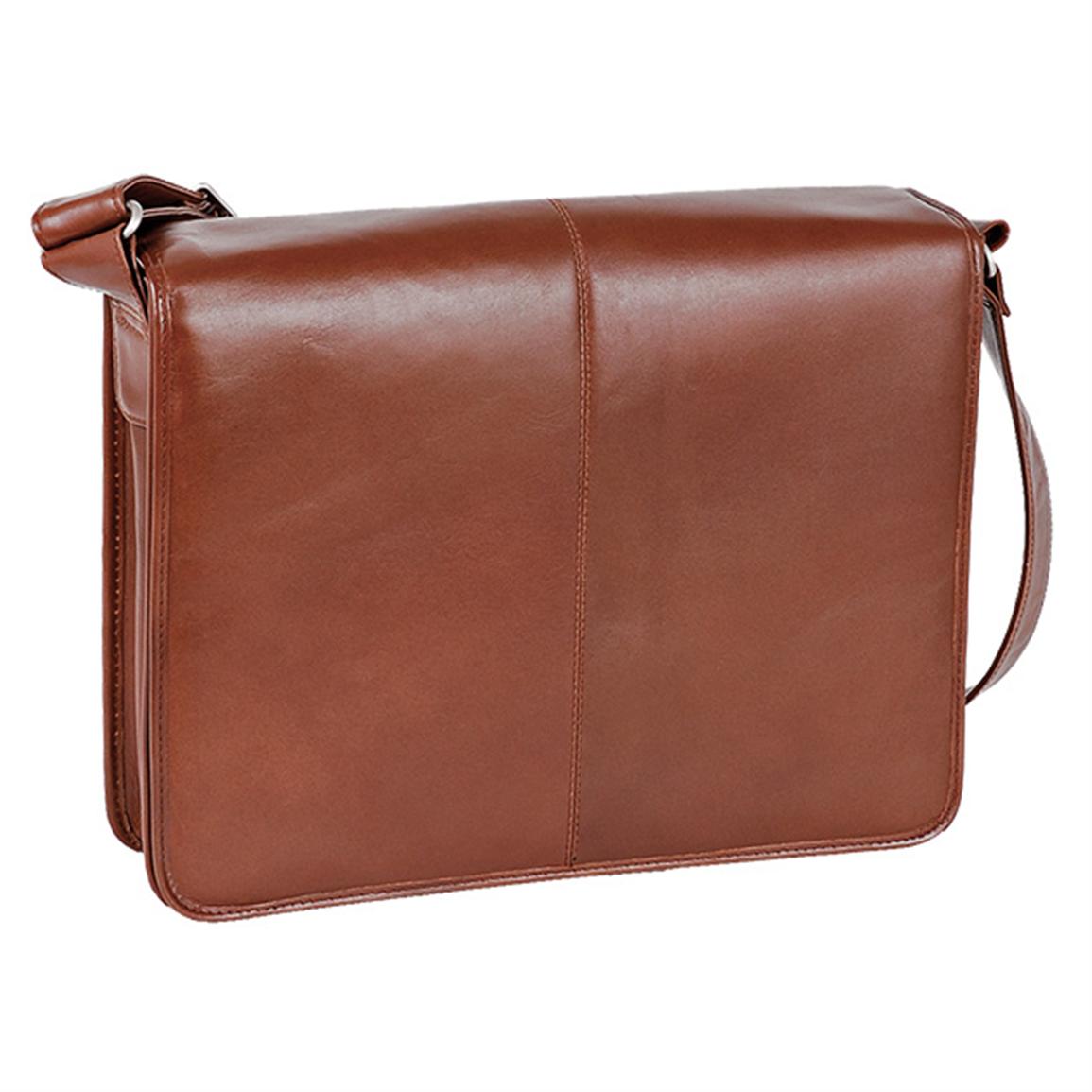 McKlein USA R Series Sheffield Leather Laptop Messenger Bag - 138245 ...