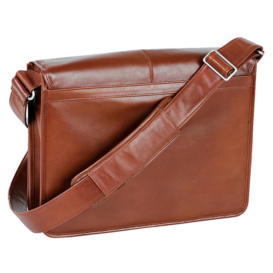 McKlein USA R Series Sheffield Leather Laptop Messenger Bag - 138245 ...