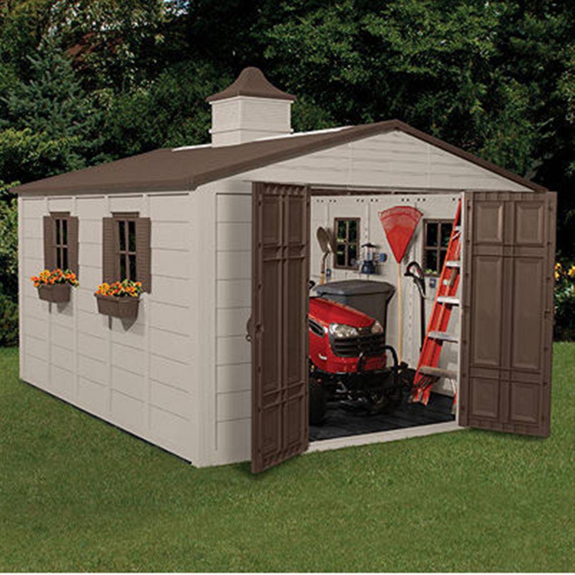 Suncast® Storage Building, 10x12 1/2' - 138481, Patio ...