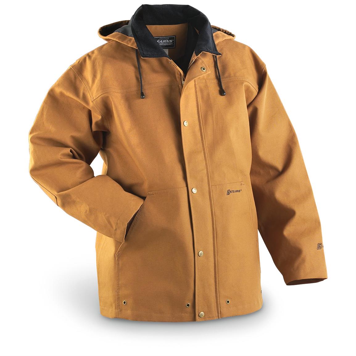 Stearns® Waterproof Workwear Chore Coat, Brown - 138508, Insulated ...