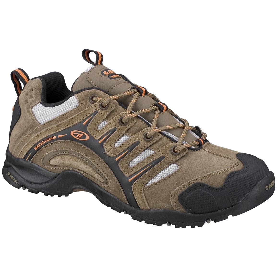ladies tan hiking boots