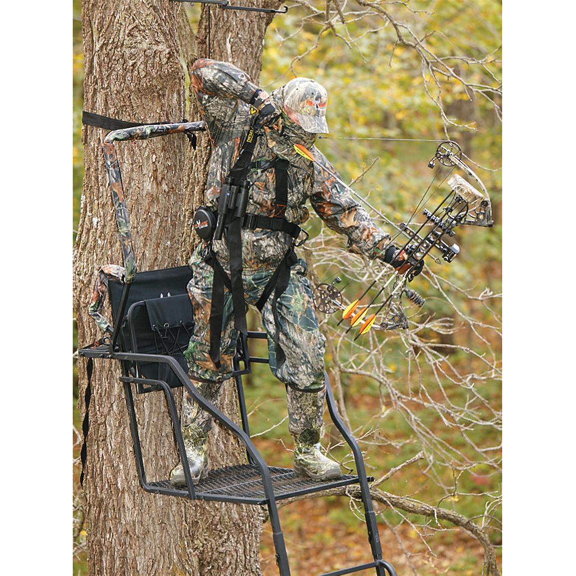 Big Game® 20' Ultra - Max™ Ladder Tree Stand - 138780, Ladder Tree ...