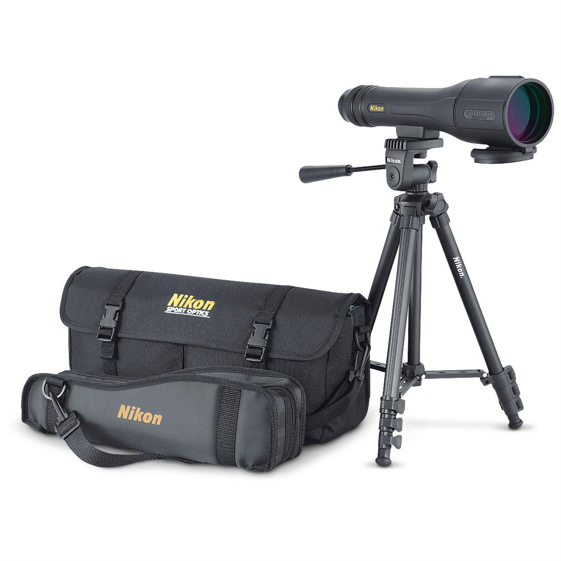 Nikon® 16 - 48x60 mm Spotting Scope Kit, Black - 138787, Spotting