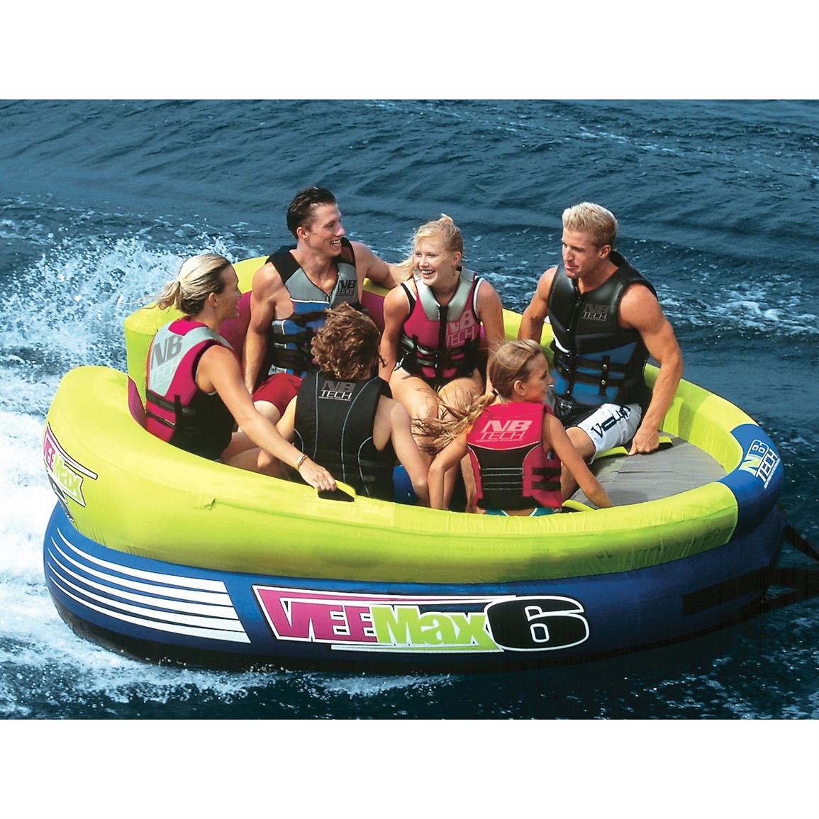 VeeMax6™ 6 person Towable 138845, Tubes & Towables at Sportsman's Guide