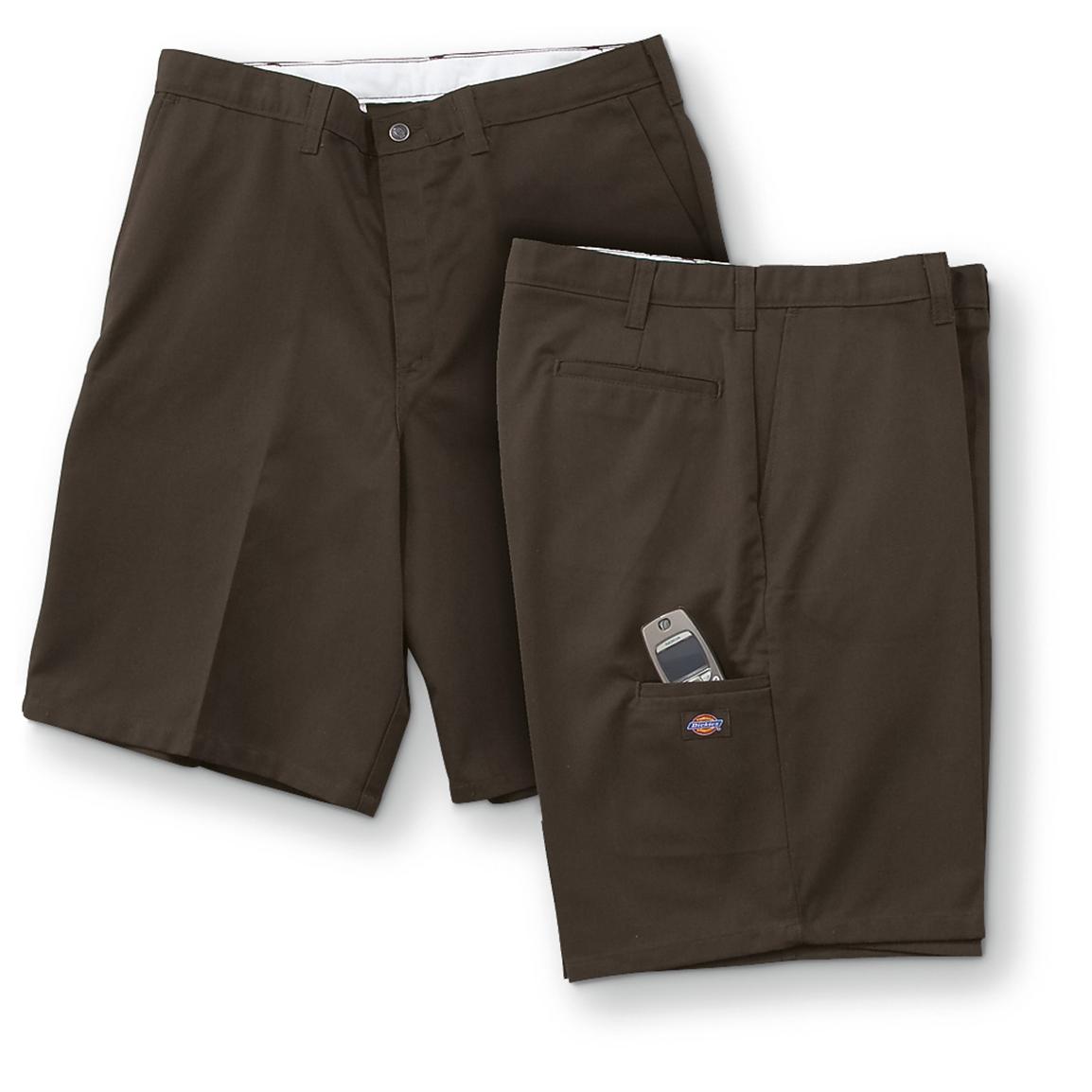 dickies cargo shorts with cell phone pocket