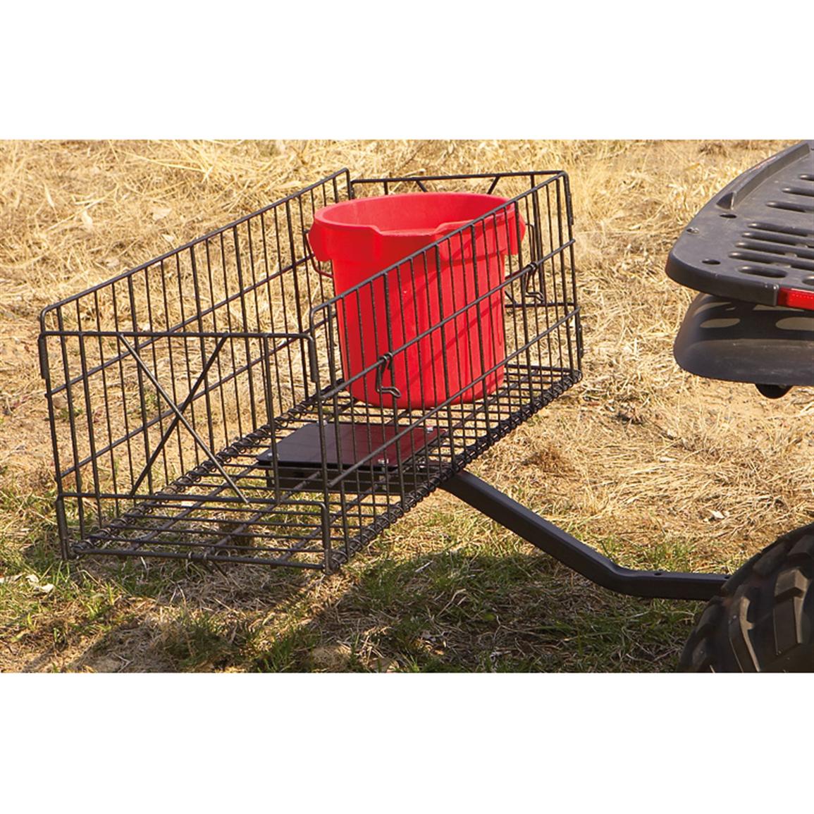 hitch basket with ramp