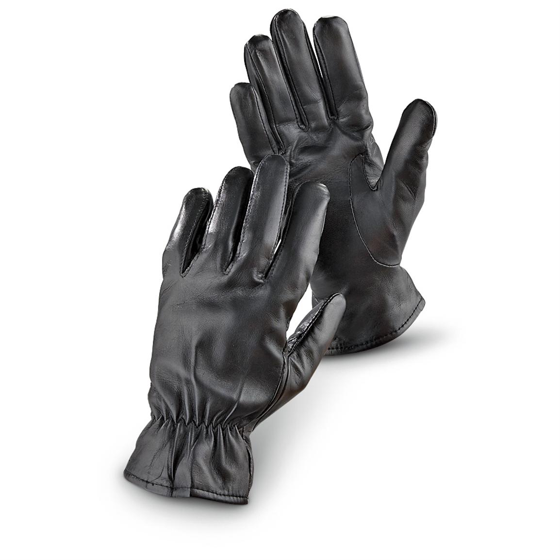 2-Pk. Ross 40 gram  Insulation Sheepskin Gloves, Black .