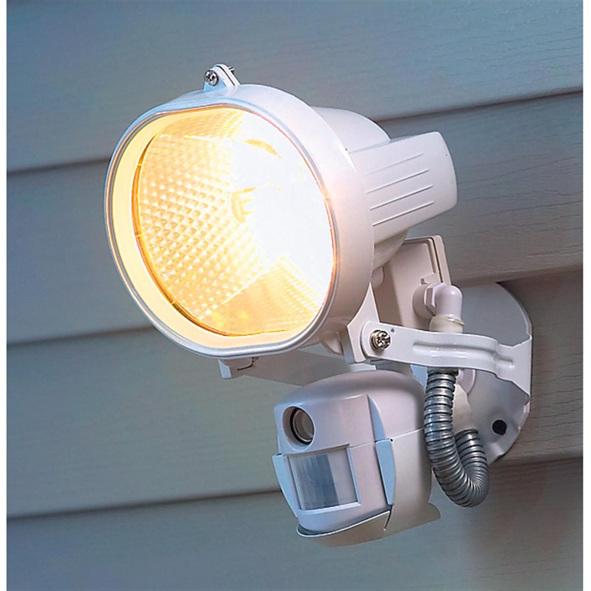 security lights with camera