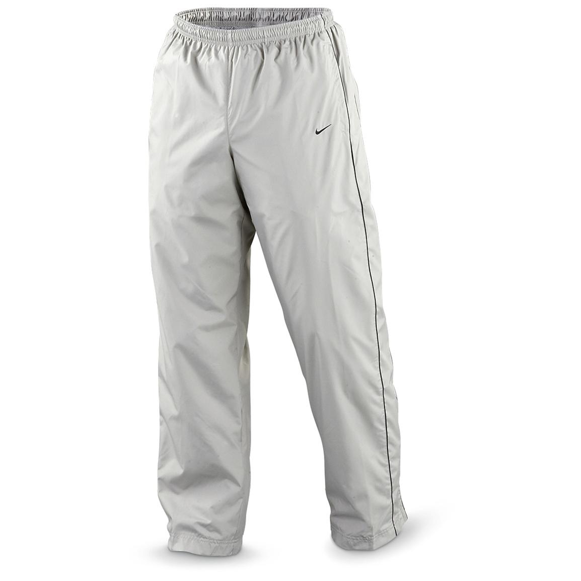 Men's Nike® Mesh - lined Pants, Gray - 140083, Jeans & Pants at ...