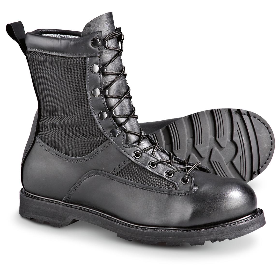 Men's Matterhorn® GORE - TEX® Combat Boots, Black - 140119, Combat ...