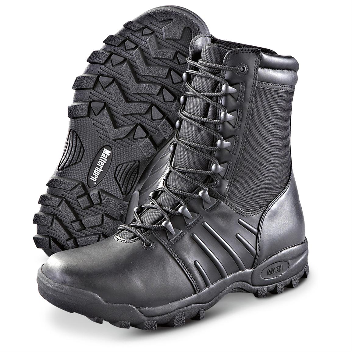 Men's Matterhorn® Duty Boots, Black 140120, Combat & Tactical Boots