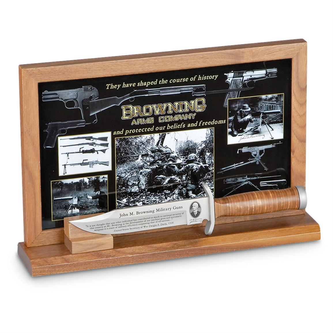 John M. Browning® Legend Knife with Display 140295, Collectors Knives