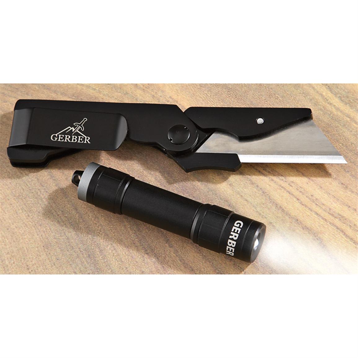 Gerber® Knife / Light Combo 140313, Folding Knives at Sportsman's Guide