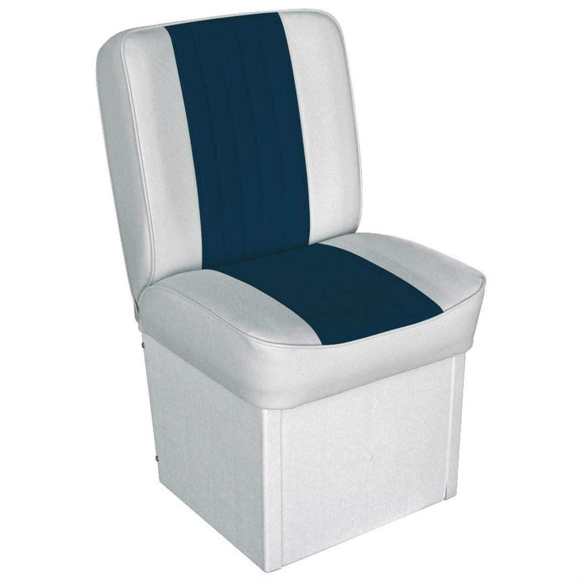 Wise Deluxe Jump Seat, White / Navy