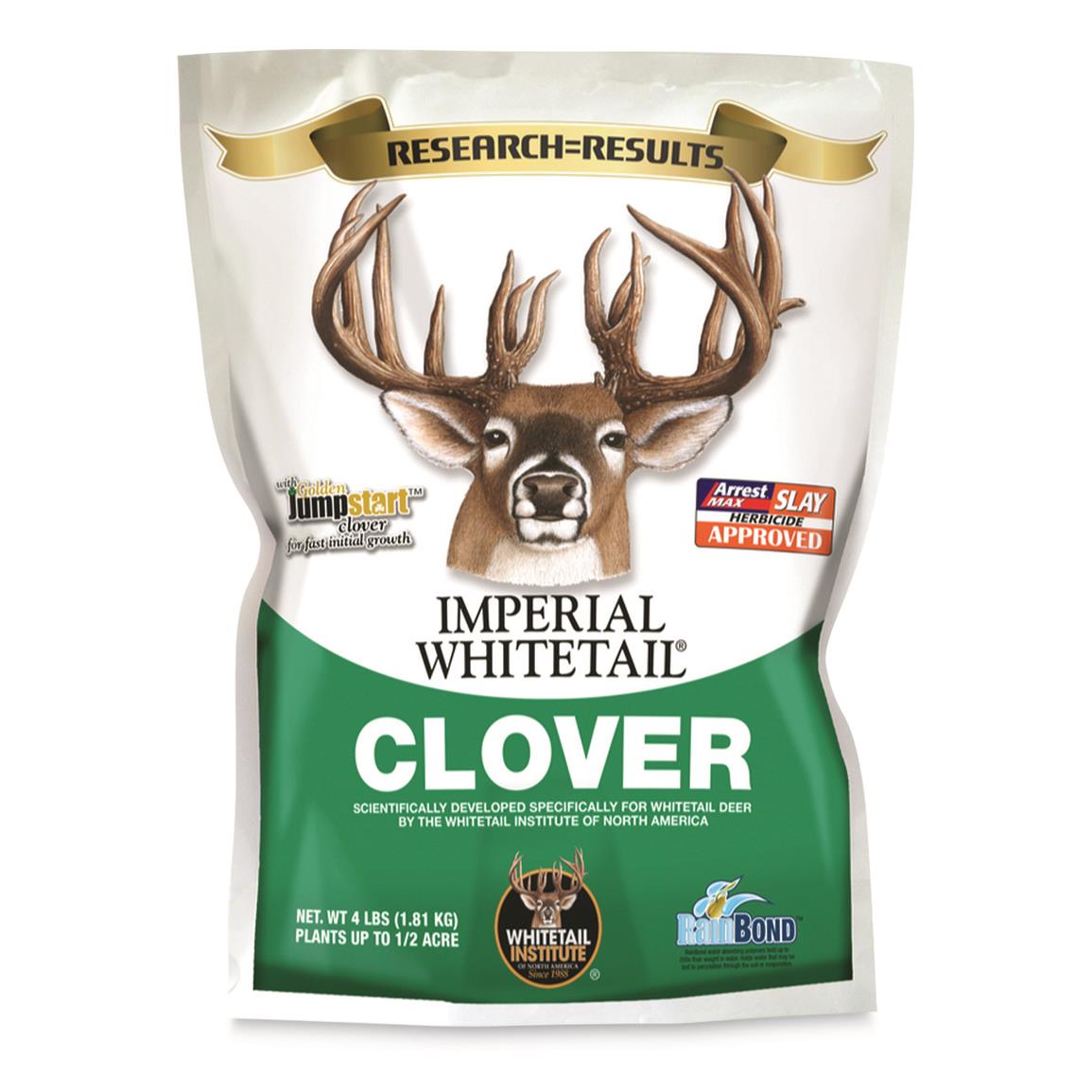 Whitetail Institute Imperial Whitetail Clover Seed, 4-lb. Bag