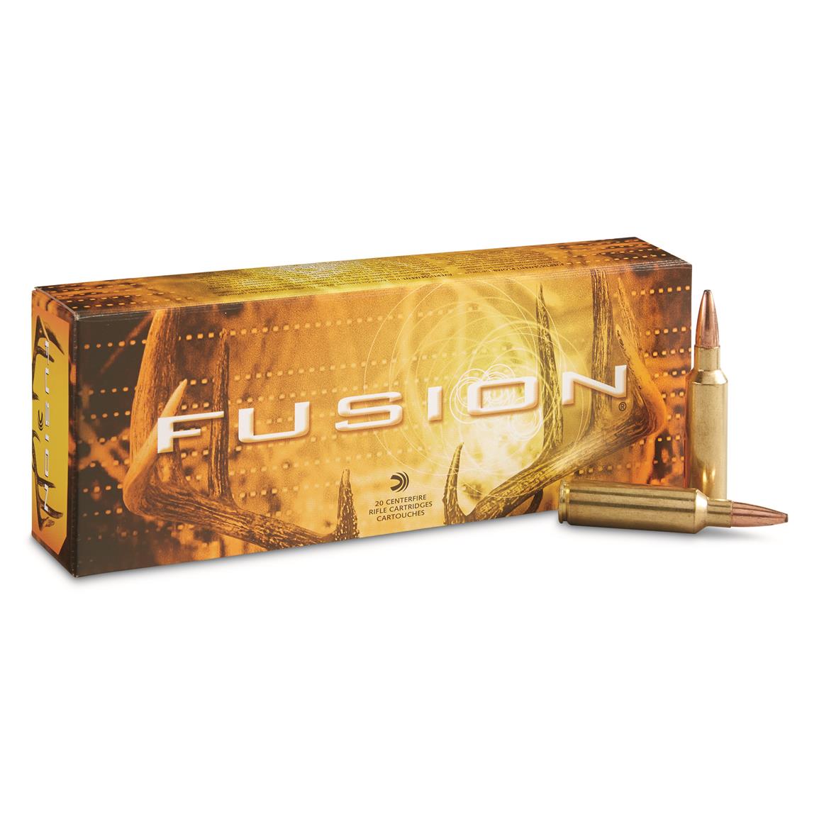Federal Fusion, .300 Winchester Short Magnum, BT, 150 Grain, 20 Rounds