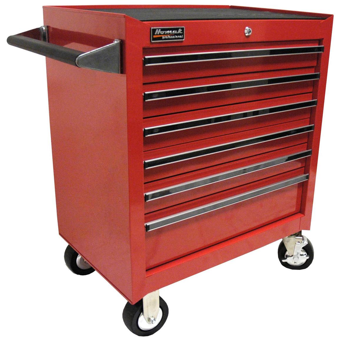 Homak® Professional 27" 6 - Drawer Rolling Cabinet - 141647, Garage