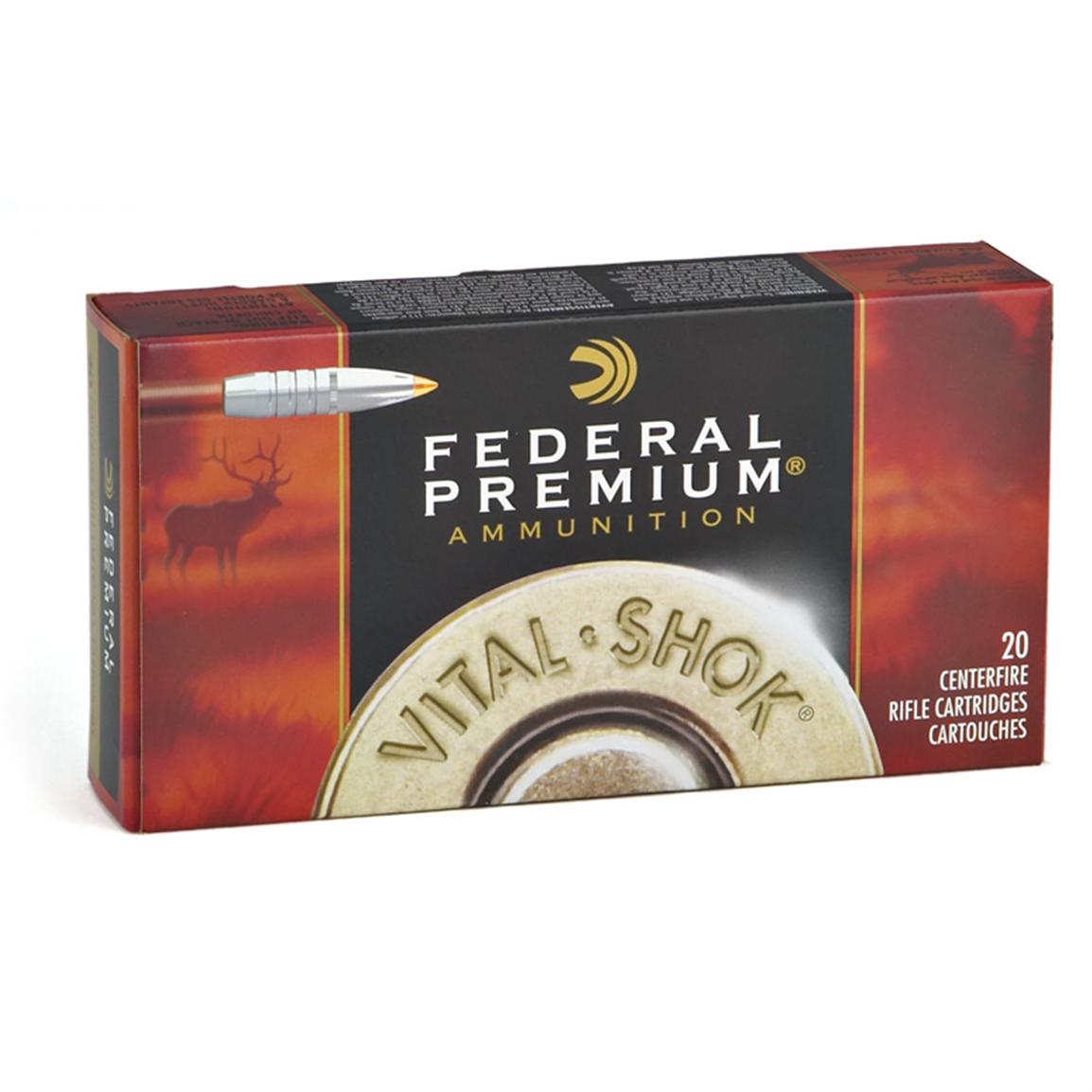 Federal Trophy Bonded Tip ,.308 Winchester, 180 Grain, 20 Rounds ...