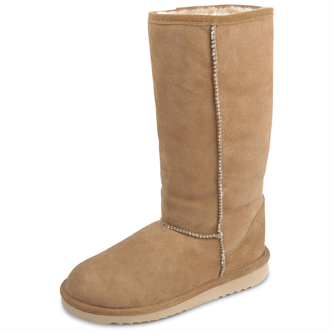 Women's 12" Classic Pug Boots 141690, Slippers at