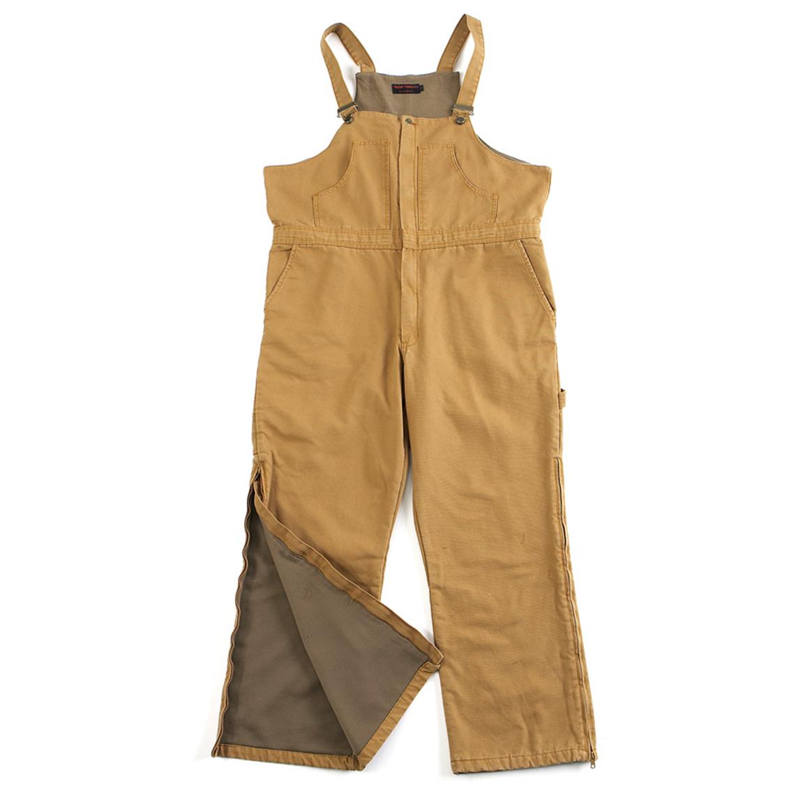 True Timber Insulated Work Bibs - 141774, Overalls & Coveralls at ...