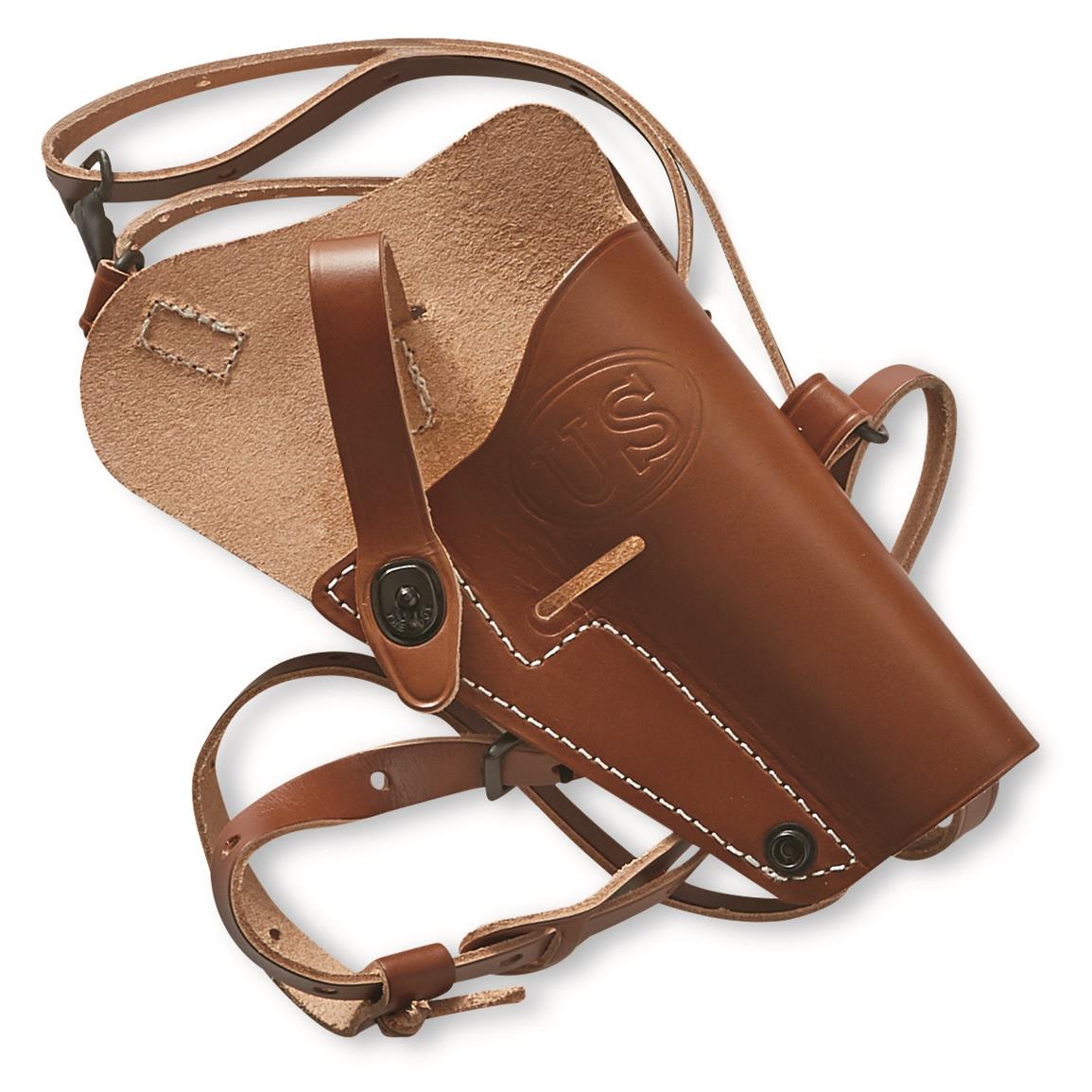 Hunter Crossdraw Leather Holster - Fits medium to large frame double-action  revolvers - 82304, Universal/Multi-Fit Holsters at Sportsman's Guide