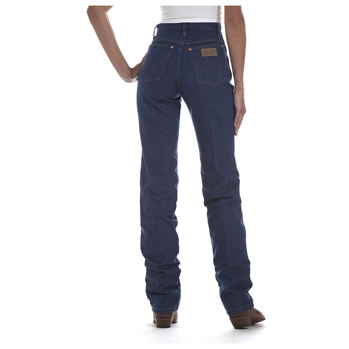 womens black wrangler jeans