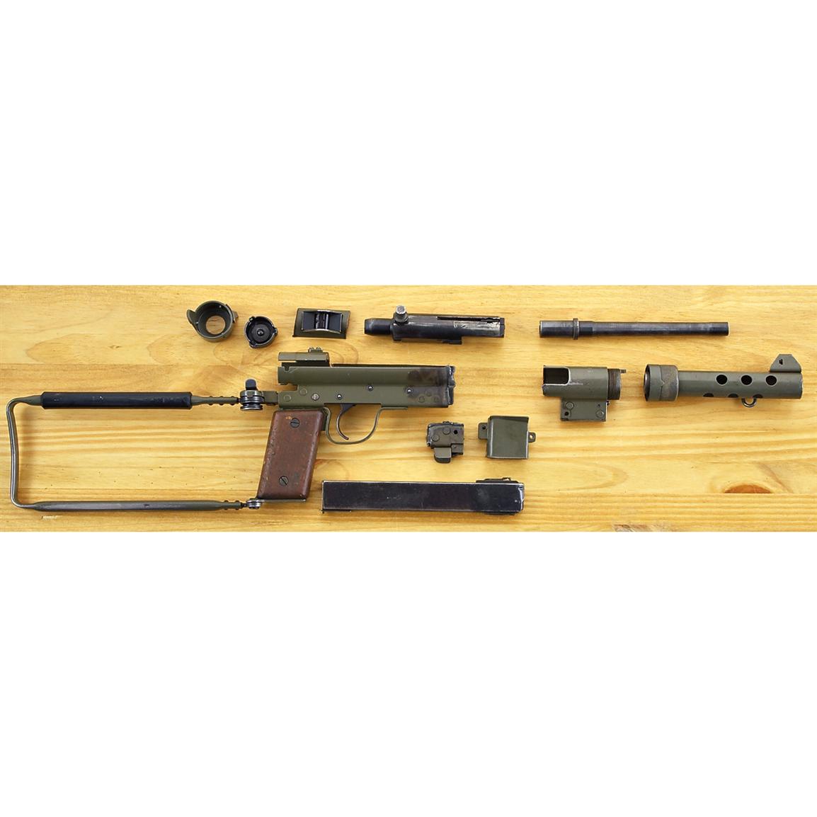 Karl Gustav M45 Submachine Gun Parts Kit, Blue - Green Finish - 142196 ...