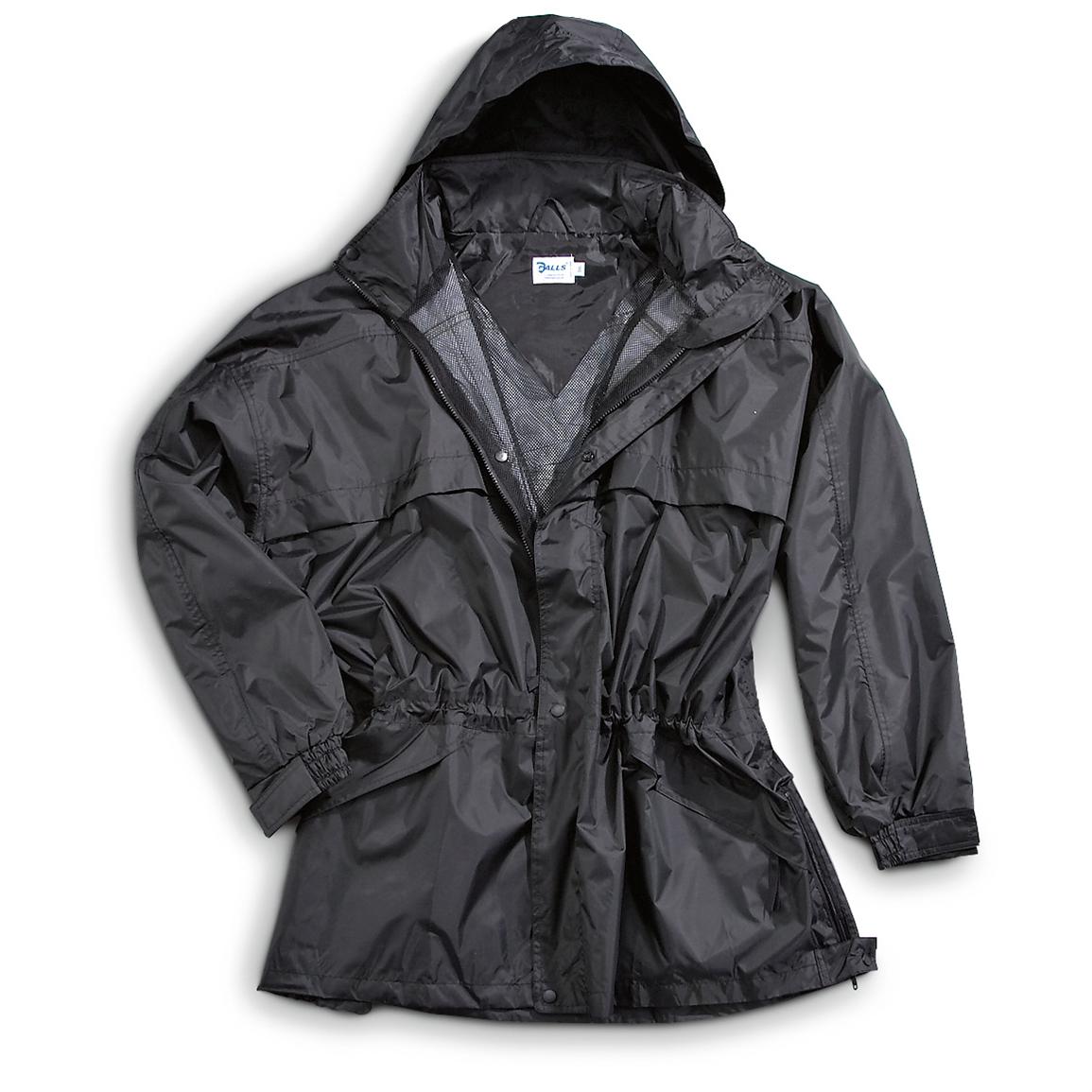 Tact Squad® Waterproof Police Jacket, Black - 142477, Uninsulated ...