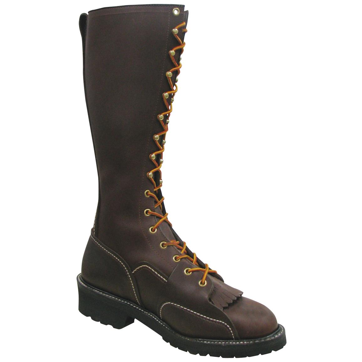 thorogood 16 inch lineman boots