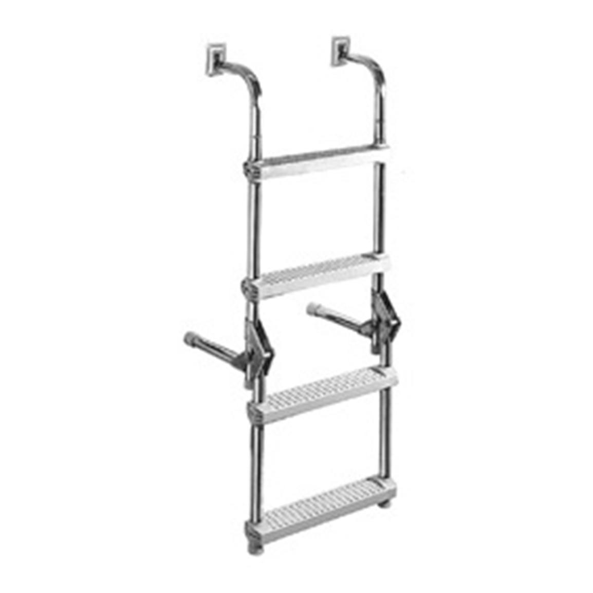 Garelick® Folding Swim Ladder, 3 - 6 step - 142834, Boat ...