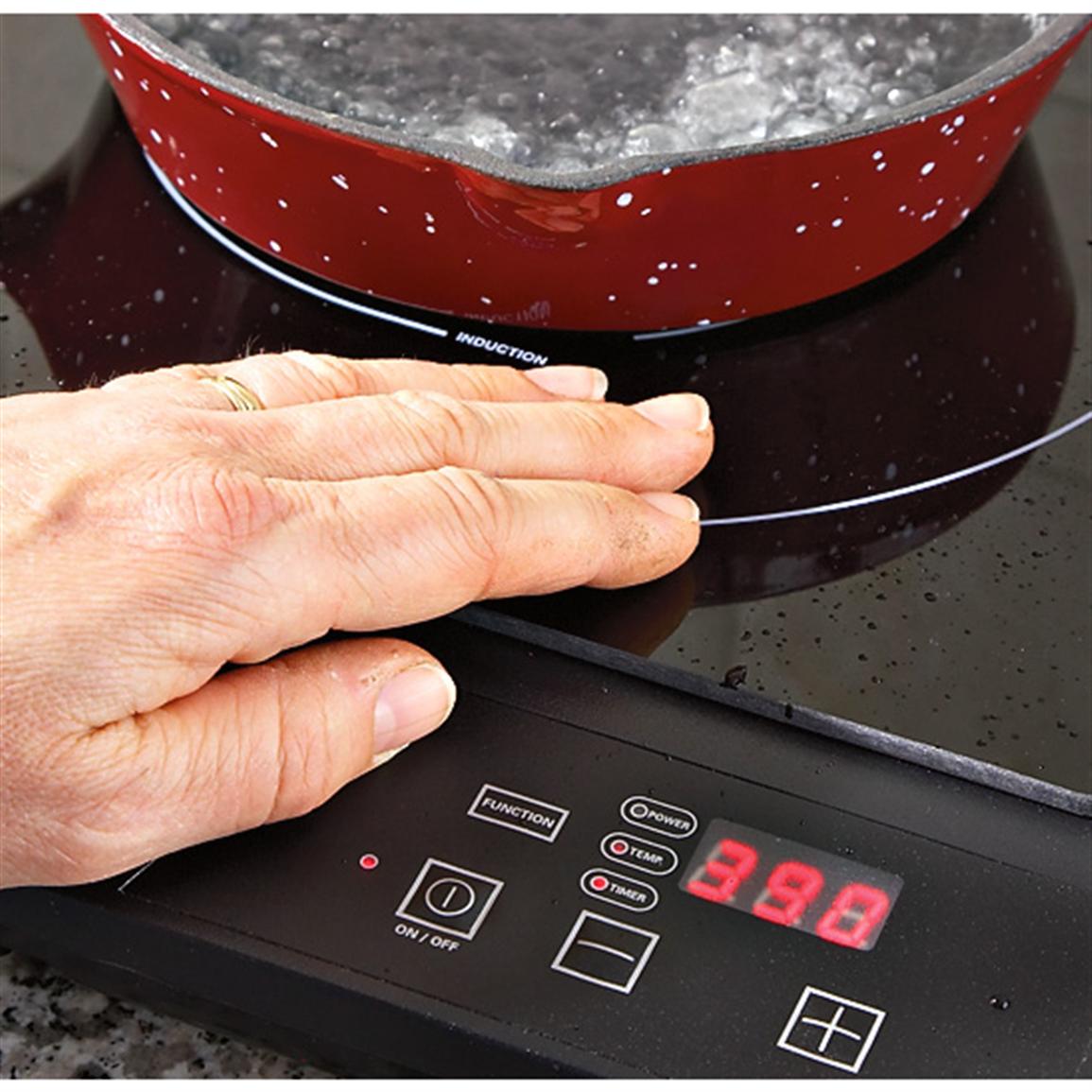 Casa Essentials Portable Induction Cooktop 142884, Kitchen Appliances