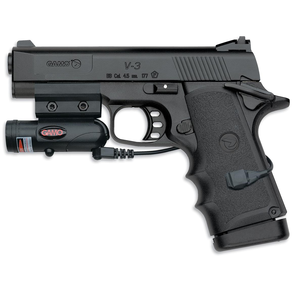 bb gun pistol co2 with laser