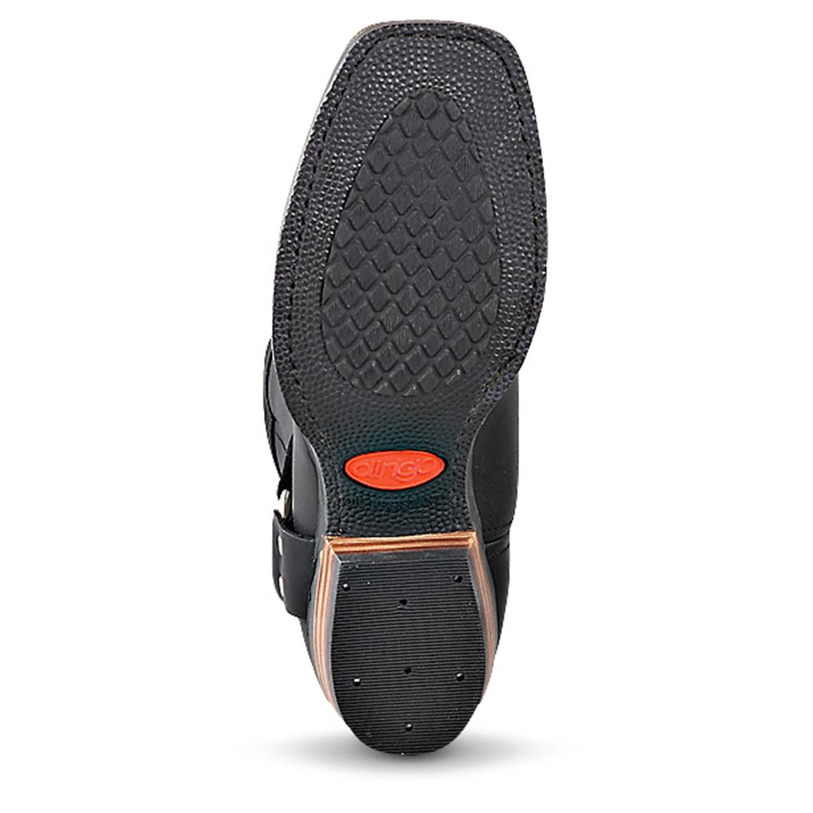 black dingo boots men's
