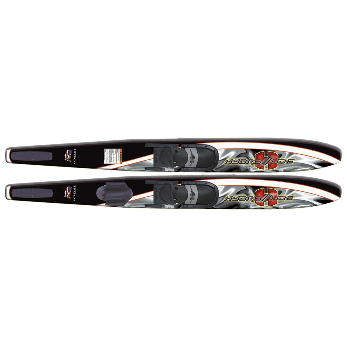 Hydroslide HS 507 Deluxe Square Nose Combo Skis 143844, Knee Boards