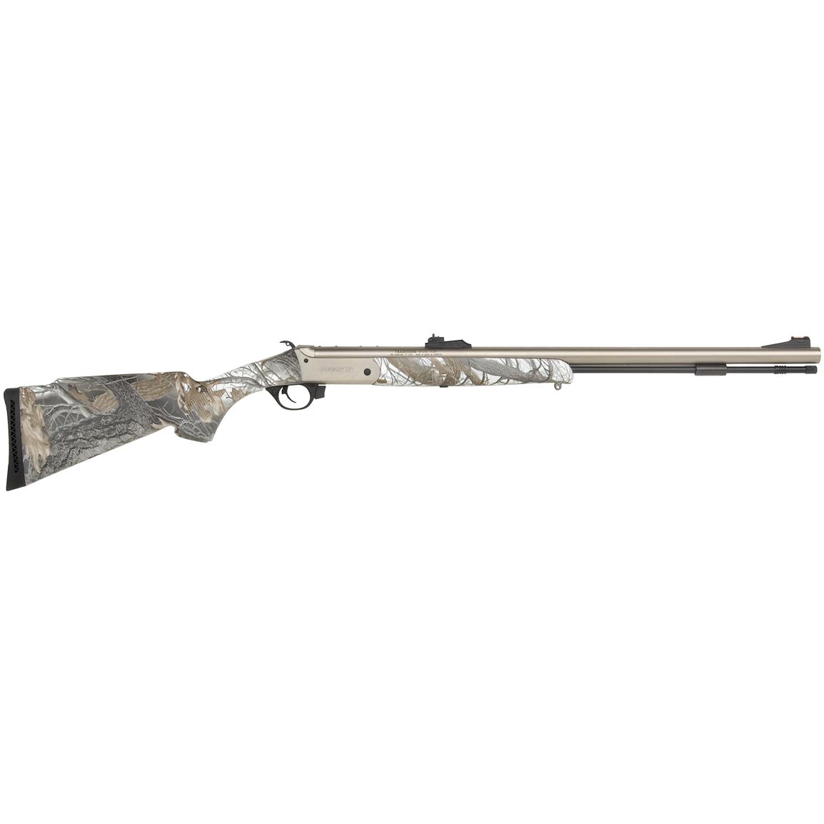 Traditions™ Pursuit LT .50 cal. Synthetic Snow Camo / Nickel Barrel ...