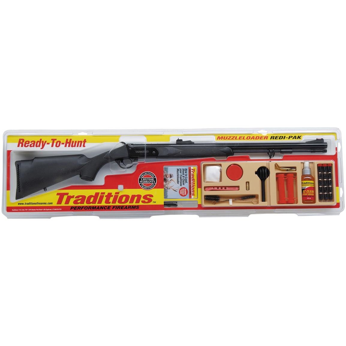 Traditions™ Pursuit LT Break - Open Muzzleloader Redi - Pak - 143860 ...