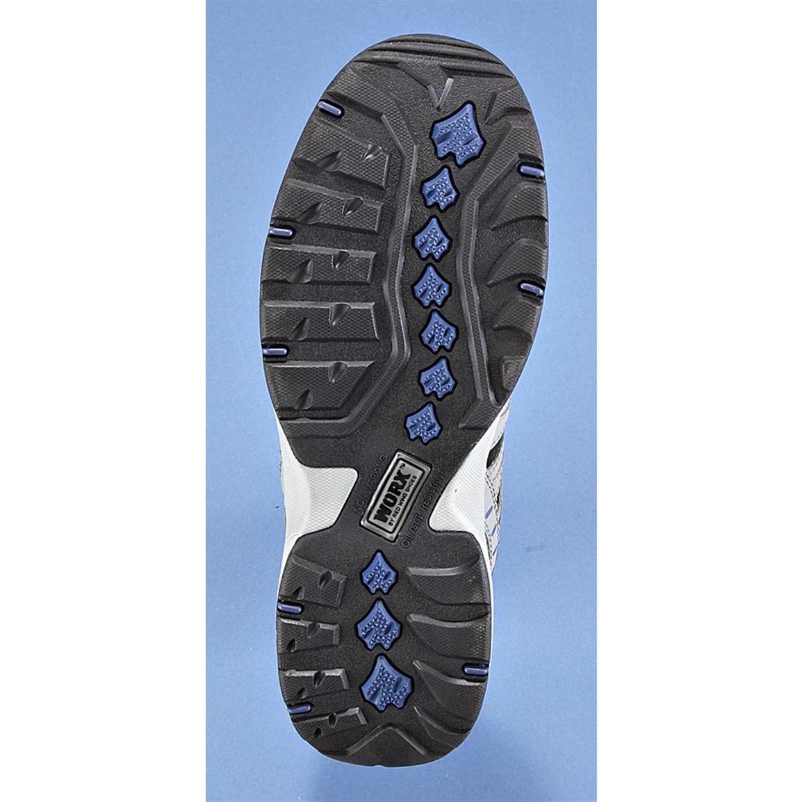 Men's WORX® Steel Toe Work Oxfords, Gray 143961, Work Boots at