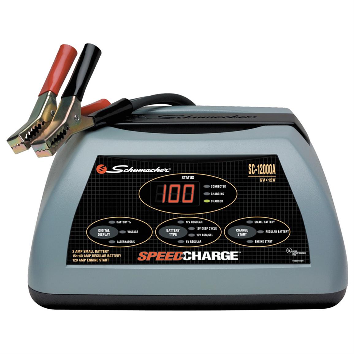 Schumacher® SpeedCharge™ Battery Charger, 15 to 40 - amp - 144746