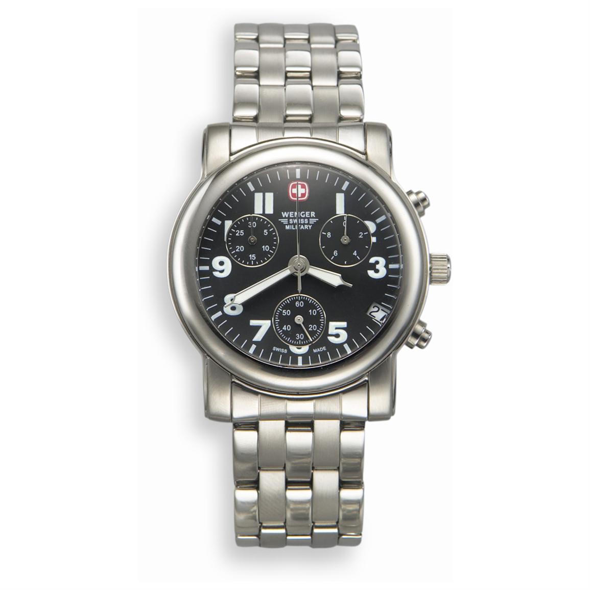 Mens Wenger® Swiss Military Field Watch 147418 Watches At Sportsmans Guide 0724