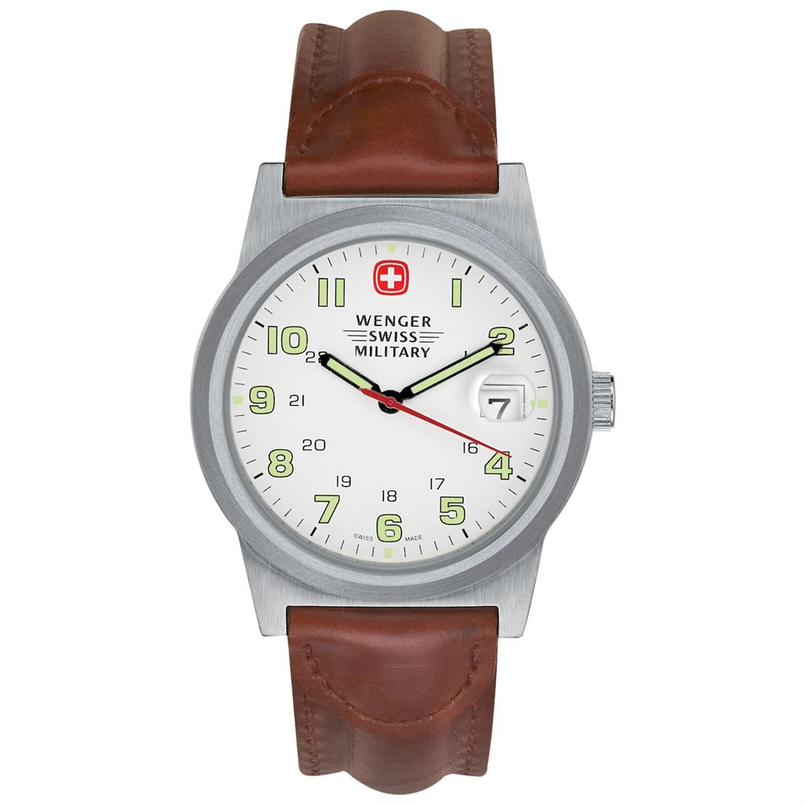 Wenger® Swiss Military Men's Classic Field Watch - 145900, Watches at ...