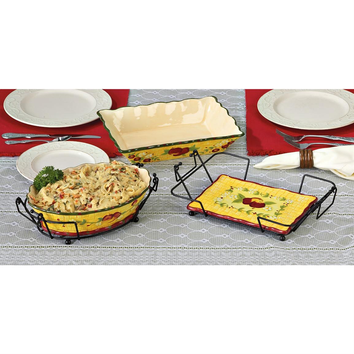 6 Pc.Temp tations™ Bake N' Serve Set 146235, Cookware at Sportsman's Guide