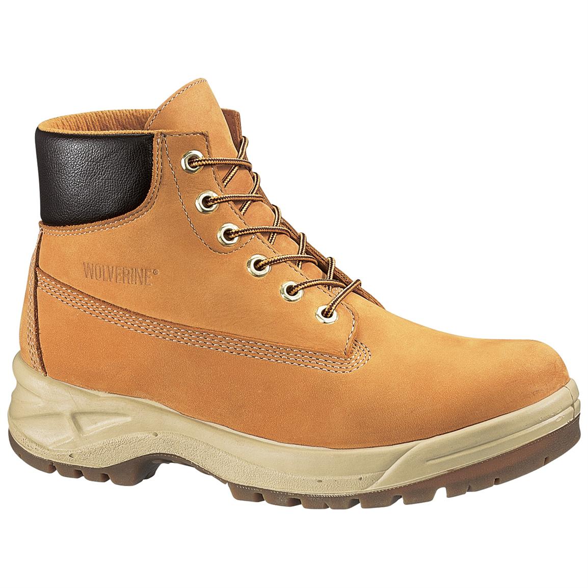 wolverine men's 6 waterproof work boot