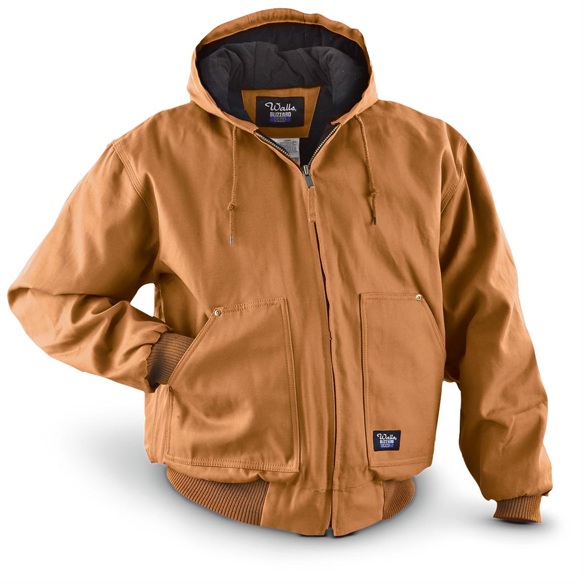 Walls® Blizzard Pruf® Duck Hooded Jacket - 146547, Insulated Jackets ...