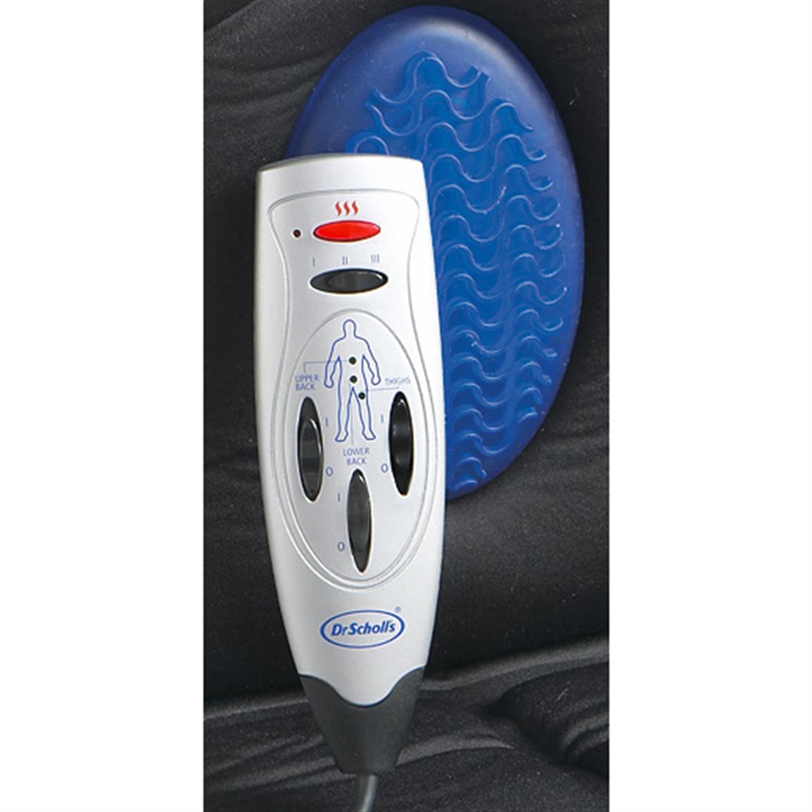 Dr. Scholl's® Gellin Back Heat Massage Cushion 146603, Back & Joint