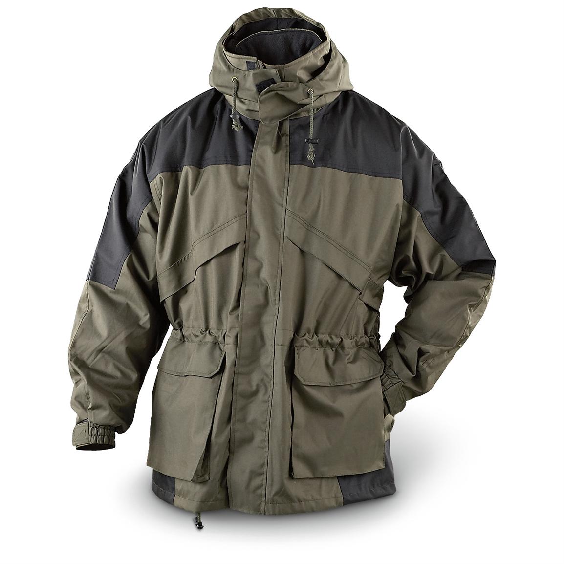 Guide's Choice® Pro - tex® Foul Weather Suit, Olive / Black - 146872 ...