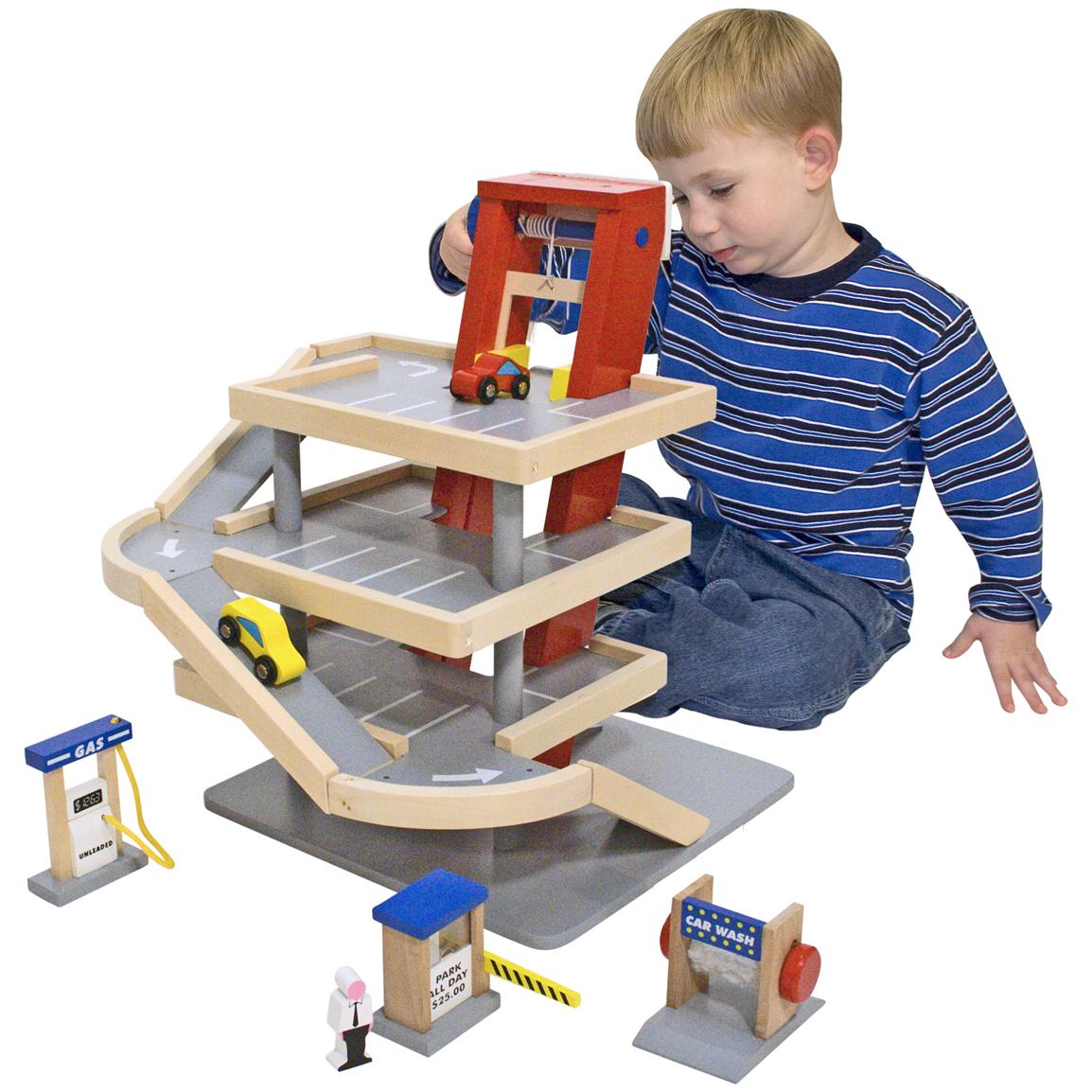 Melissa And Doug Parking Garage 147108 Toys At Sportsman S Guide