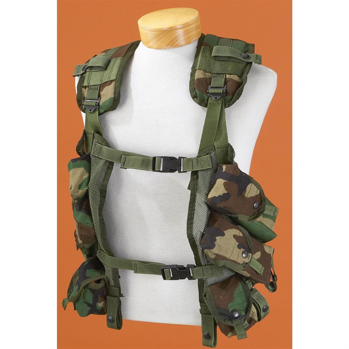 Used U.S. Mil. - issue Enhanced Load - bearing Tactical Vest - 147212 ...