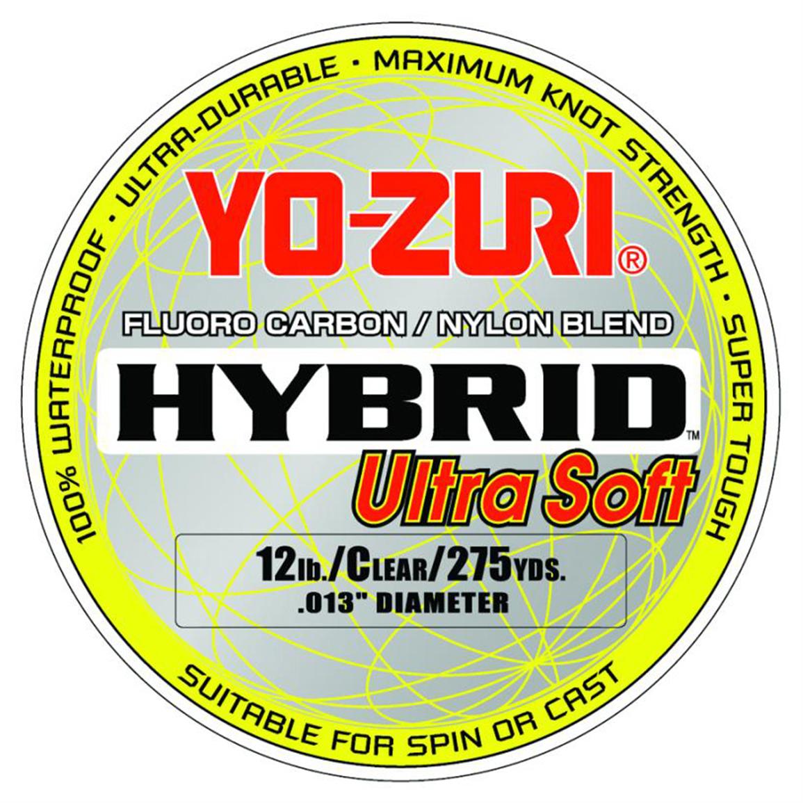 275 Yds. YO - ZURI Hybrid Ultra Soft Flourocarbon Monofilament, Mist ...